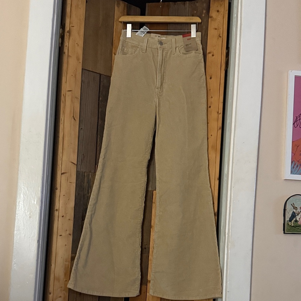 Wrangler Tan Boot Cut Pants